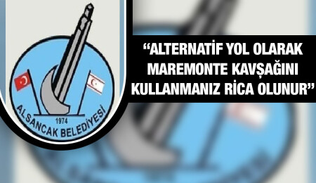 Alsancak’ta su arızası nedeniyle yol trafiğe kapandı