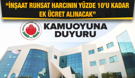 Gönyeli-Alayköy Belediyesi yapı denetimine başlıyor
