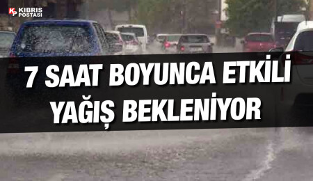 Meteoroloji'den kuvvetli yağış uyarısı!