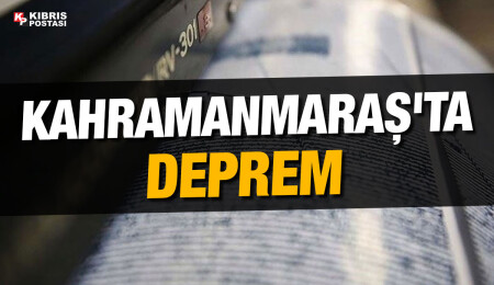 Kahramanmaraş'ta 4,5 büyüklüğünde deprem