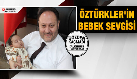 Ziya Öztürkler Emir Asaf isimli bebeği sevdi, sağlık diledi