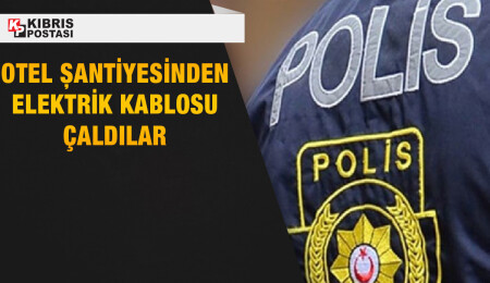 Alsancak’ta çalıştıkları otele ait şantiyeden elektrik kablosu çalan zanlılar tutuklandı