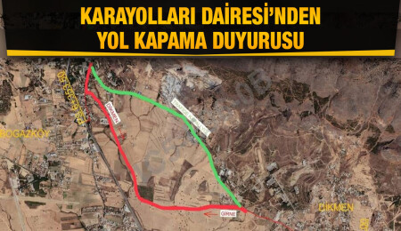 Dikmen-Boğazköy yolu Salı gününe kadar araç trafiğine kapatılacak