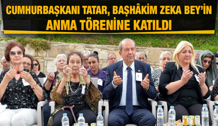 Cumhurbaşkanı Tatar: Başhâkim Zeka Bey, Kıbrıs Türkü için bir gurur kaynağıydı