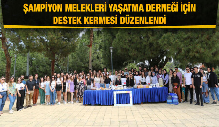 LAÜ öğrencilerinden Şampiyon Melekleri Yaşatma Derneği’ne destek kermesi
