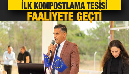 Avrupa Birliği finansmanıyla kurulan LAÇ Belediyesi Kompost Üretim Tesisi’nin açılışı yapıldı