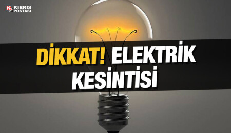 Yenierenköy'de bugün 4 saatlik elektrik kesintisi yapılacak