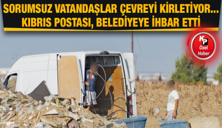Alayköy’deki hipodrom arazisine çöpleri döktüler, gittiler!