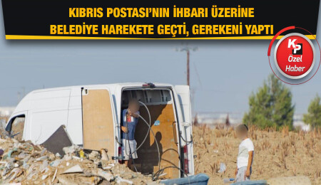 Çöpleri döktükleri gibi topladılar