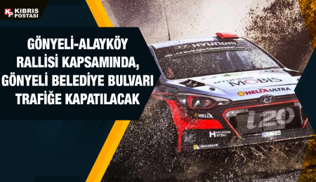 Gönyeli Belediye Bulvarı 14 ve 15 Temmuz'da araç trafiğine kapatılacak