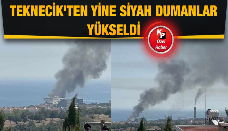 Teknecik Elektrik Santrali yine zehir saçıyor