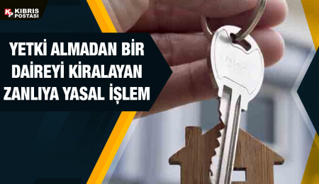 Girne’de izinsiz emlakçılık yapan zanlıya yasal işlem başlatıldı