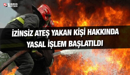 Akıncılar’da yangın: İzinsiz ateş yakan H.O., 4 ağacın yanmasına sebep oldu
