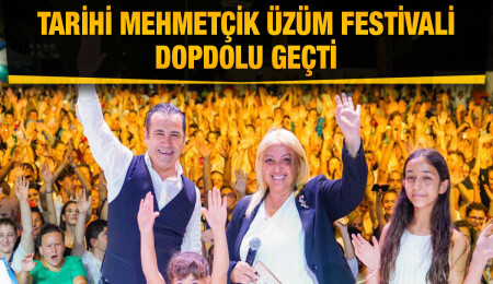 61’inci Mehmetçik Üzüm Festivali sona erdi