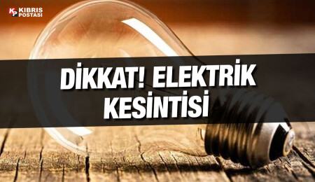 Gönyeli’de bazı bölgelerde elektrik kesintisi olacak
