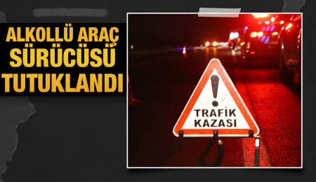 Bafra köyü kavşağında trafik kazası: Bir kişi yaralandı, bir kişi de tutuklandı
