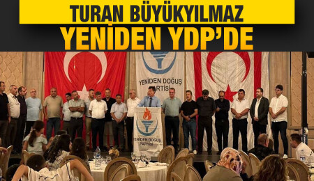 YDP’den ayrılan Turan Büyükyılmaz’ın partiye geri dönüşü kutlandı