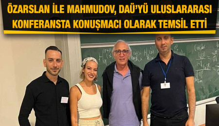 DAÜ, 6. Uluslararası MICOPAM Konferansı’nda temsil edildi