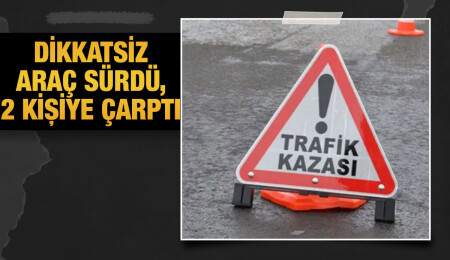 Dikkatsiz şoför Georges Emmanuel Koukau Kouame karşıya geçmeye çalışan yayalara çarptı!