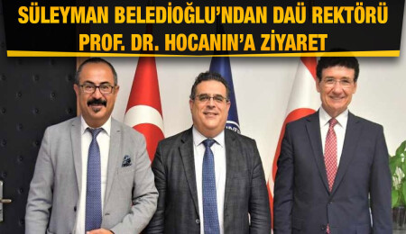 DAÜ Türkiye Eğitim Danışmanı Süleyman Beledioğlu, Aykut Hocanın’ı ziyaret etti