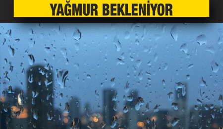 Bugün yer yer sağanak bekleniyor