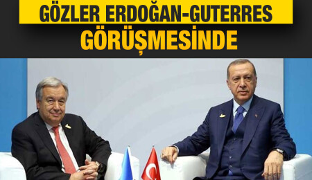 Erdoğan, BM Genel Sekreteri Antonio Guterres ile görüşecek