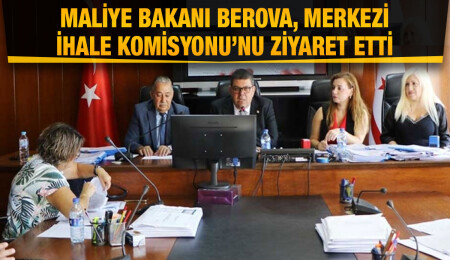 Özdemir Berova’dan MİK Başkanı Üresin’e: Verdiği hizmetler için çok teşekkür ediyorum