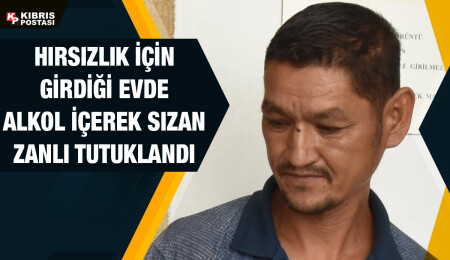 Alayköy’de hırsızlık: Feruz Matrasulov önce telefon çaldı sonra uyuyakaldı!