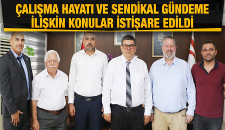 Maliye Bakanı Berova, Kamu-İş heyetini kabul etti