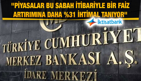 İktisatbank'ın piyasa analizi: FED'in tonu şahin ama iletişimi hayal kırıklığı yarattı, gözler bugün TCMB'de