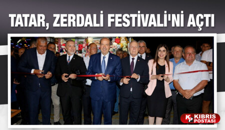 Tatar, Zerdali Festivali’nin açılışını yaptı