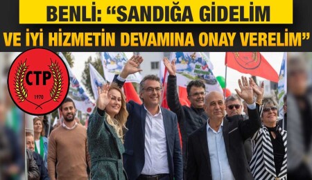 Ahmet Benli ile kenetlenme: Biz Gönyeli’yiz, biz Alayköy’üz!