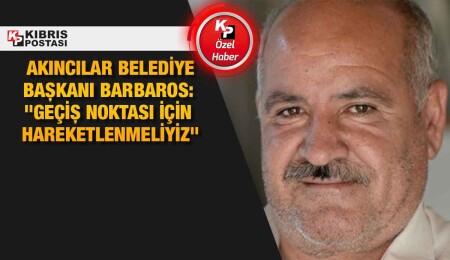 Akıncılar Belediye Başkanı Barbaros: Geriye gidiyoruz