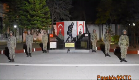 TSK’nın klibinde Mağusa-Paşaköy’deki askeri birlik de yer aldı