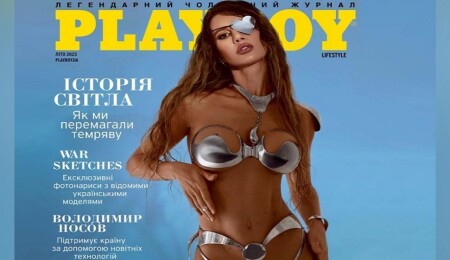 Savaşta yaralanan Ukraynalı model, Playboy'a poz verdi