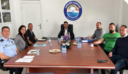 Çatalköy-Esentepe Belediyesi'nde çöp toplama alanının yarattığı olumsuzluklar masaya yatırıldı