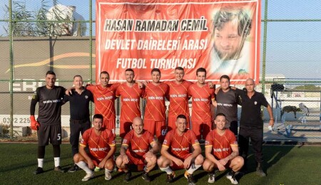 Hasan Ramadan Cemil Devlet Daireleri Arası Halı Saha Futbol Turnuvası başladı