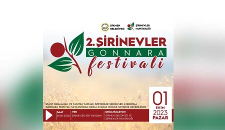2. Şirinevler Gonnara Festivali 1 Ekim'de yapılacak