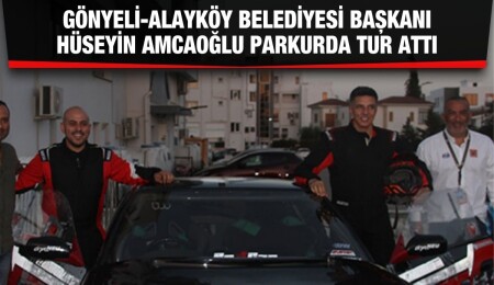 Yenikent Bulvarı’nda 42 araçlık ralli şovu yapıldı