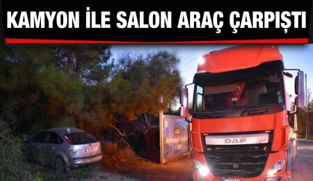 Girne-Çatalköy ana yolunda trafik kazası: İki kişi yaralandı