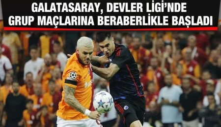 Galatasaray, Şampiyonlar Ligi’nde Kopenhag ile 2-2 berabere kaldı