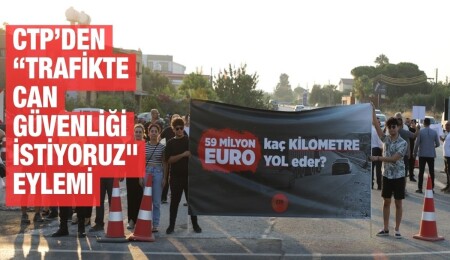 CTP: Alsancak ana yolu büyük eksikliklerle ve güvenlik tedbirleri tamamlanmadan kullanıma açıldı