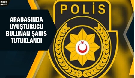 Gönyeli'de arabasında uyuşturucu bulunan bir kişi tutuklandı