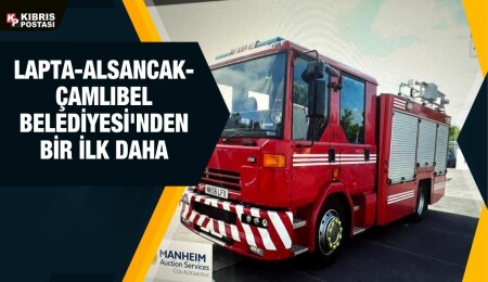 Lapta-Alsancak-Çamlıbel Belediyesi, iki tane itfaiye aracı satın aldı