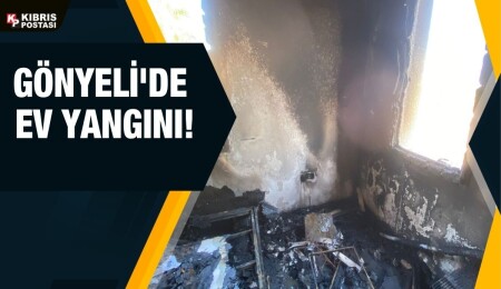 Gönyeli’de bir evde kuluçka makinesinin kısa devre yapması sonucu yangın çıktı