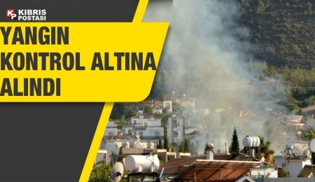 Çatalköy'de yangın: Soğutma çalışmaları devam ediyor