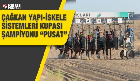 Çağkan Yapı-İskele Sistemleri Kupası Koşusu’nu Ahmet Ömerağa kazandı