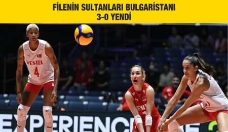 Filenin Sultanları, olimpiyat elemelerinde Bulgaristan'ı 3-0 mağlup etti