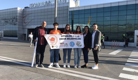 Cittaslow belediyelerinin çocuk meclisleri İzmir'e gitti