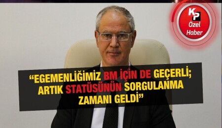 Kıbrıs Postası’na konuşan Oğuzhan Hasipoğlu: "BM'nin engelleme çabalarını kabul etmiyoruz..."